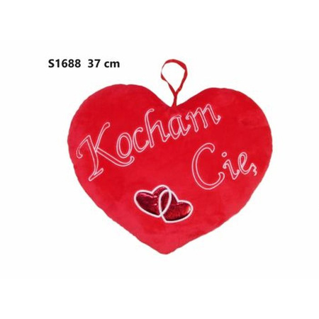 SERCE 'KOCHAM CIE' 37 CM  166029            W