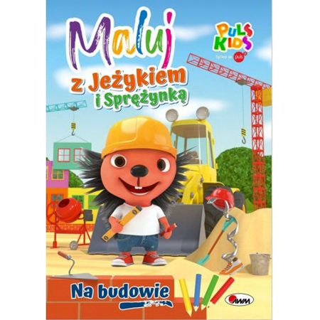 MALUJ Z JEŻYKIEM I SPRĘŻYNKĄ NA BUDOWIE