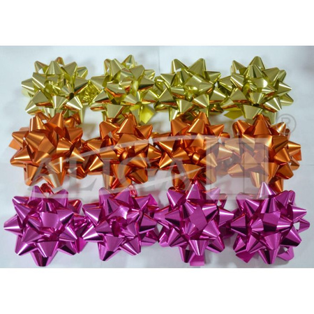 Rozetka 4' ROZ-11-GLOSS 11cm op.12szt. (miedziane, różowe, złote)