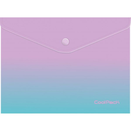 COOLPACK - GRADIENT - KOPERTA NA DOKUMENTY A4 - na zatrzask - BLUEBERR