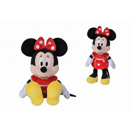 Disney Minnie maskotka pluszowa czerwona 25cm Simba