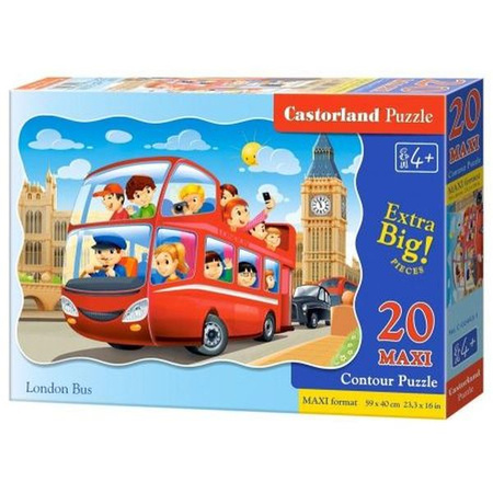 PUZZLE 20 el. MAXI LONDON BUS