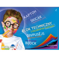 BLOK A4 TECHNICZNY KOLOR SUPERIOR