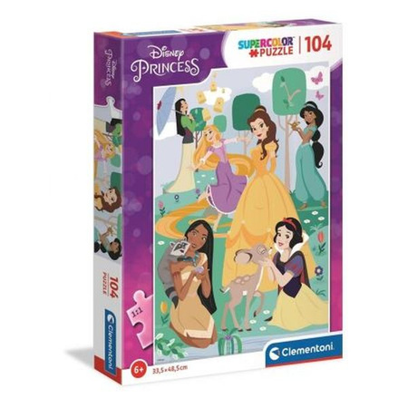 Clementoni Puzzle 104 el. Disney Princess Księżniczki