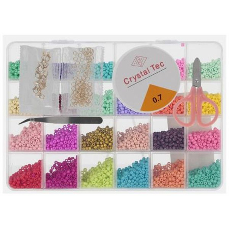 KORALIKI DO NAWLEKANIA BIŻUTERIA +AKCESORIA 20X14X4 MC ETUI 144.