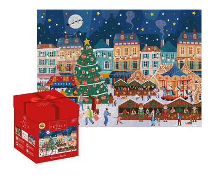 Puzzle 1000 el.Box BN Christmas Market
