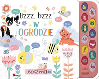 Książeczka USŁYSZ MNIE BZZZ BZZZ W OGRODZIE