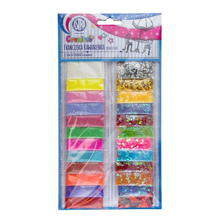 Zestaw do dekoracji 'Francuska Kawiarenka' 24 sztuki x 2g Astra