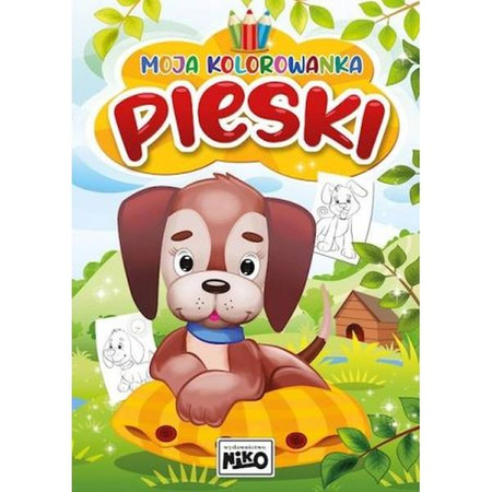 Moja kolorowanka - Pieski