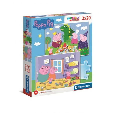 Clementoni Puzzle 2x20 Peppa Pig