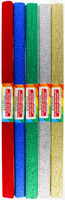 Bibuła metalizowana marszczona 50x100cm mix kolor A'5 STARPAK 494145