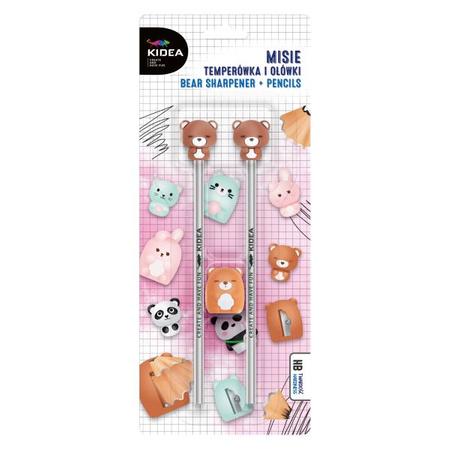 MISIE TEMPERÓWKA Z OŁÓWKAMI 3 SZT. KIDEA