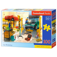 Castroland Puzzle 100 el. Car workshop