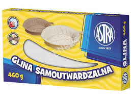 GLINA SAMOUTWARDZALNA  BIAŁA 460G @