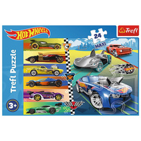 Puzzle 24 el.maxi Szybkie Hot Wheels