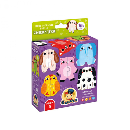 CzuCzu Moje pierwsze puzzle Zwierzątka