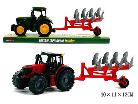 TRAKTOR Z MASZYNY ROLNICZY