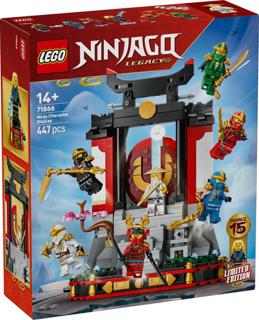Klocki LEGO Ninjago Ozdoba z Postaciami Ninja - 15-Lecie 71866