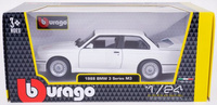 1988 BMW 3 Series M3 white 1:24 Bburago