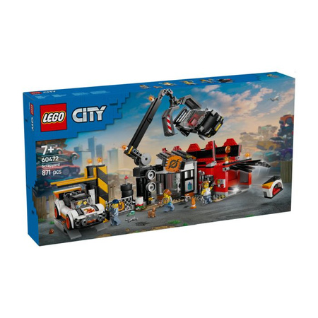 Klocki LEGO City 60472 Złomowisko z samochodami