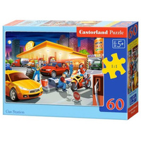 Castorland Puzzle 60 el. Gas Station