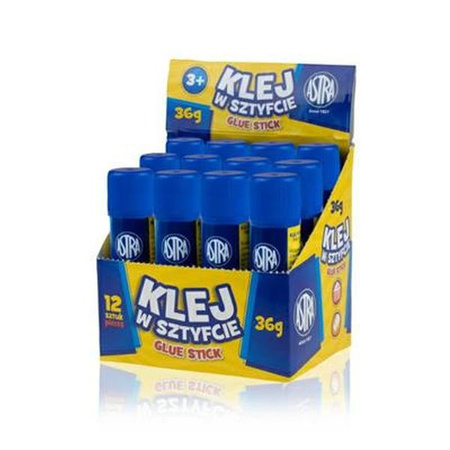 KLEJ SZTYFT 35G TRANSPARENTNY