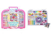 Zestaw do robienia biżuterii DIY w walizce, rozm opak: 31x28x6cm