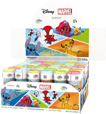 BAŃKI MYDLANE 60 ML - DISNEY/MARVEL MIX