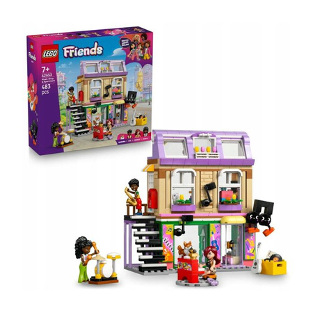 Klocki Lego Friends Sklep muzyczny i mieszkanie 42653