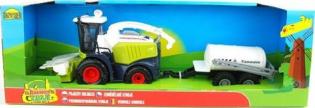 KOMBAJN Z PRZYCZEPA SW./DZW. W PUDEŁKU