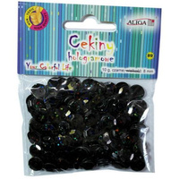 Cekiny holog.MT-0213(89)czarne 10g.