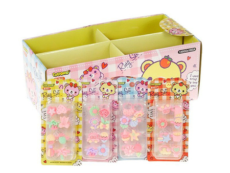 ZESTAW 8 PIERŚCIONKÓW