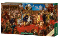 Puzzle 4000 el. The Prussian Homage Hołd Pruski Jan Matejko Castorland