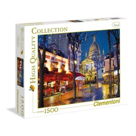 PUZZLE 1500 Paris, Montmartre Clementoni