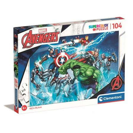 PUZZLE 104 EL SUPER KOLOR  MARVEL AVENGERS