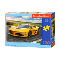 Castorland Puzzle 120 el. B-13500 YELLOW SPORTSCAR