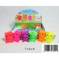 Kotek Neon z frędzlami Gniotek Antystresowy Świecący