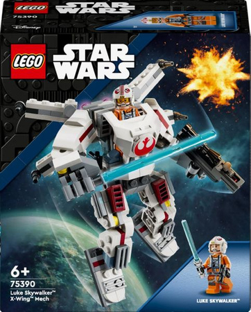 Klocki LEGO Star Wars - Mech X-Wing Luke Skywalkera 75390