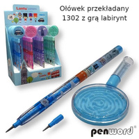 OŁÓWEK PRZEKŁADANY 1302 Z GRĄ LABIRYNT