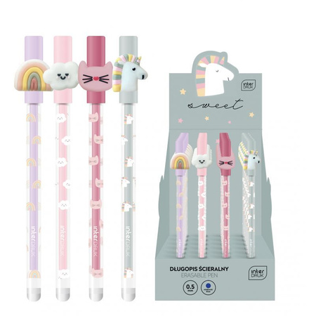 Długopis ścieralny SWEET 24szt