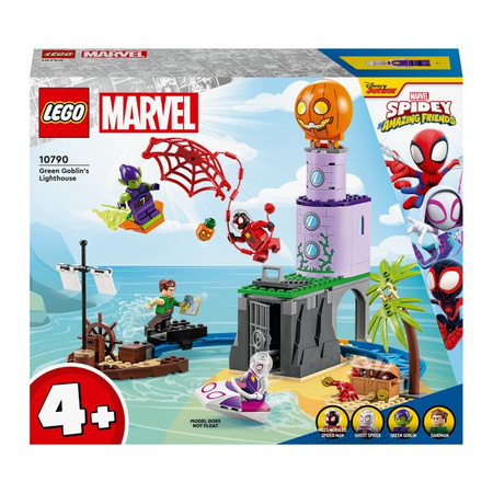 Klocki Lego Marvel Drużyna Spider-Mana w latarni Zielonego Goblina 10790