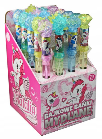 BAJKOWE BAŃKI MYDLANE NATALIA 20 SZT/DISP