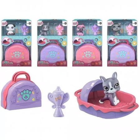 ZWIERZĘ PIES Z AKCESORIAMI w torebce