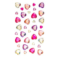 KRYSZTAŁKI SMAOPRZYLEPNE SERCA 35SZTUK