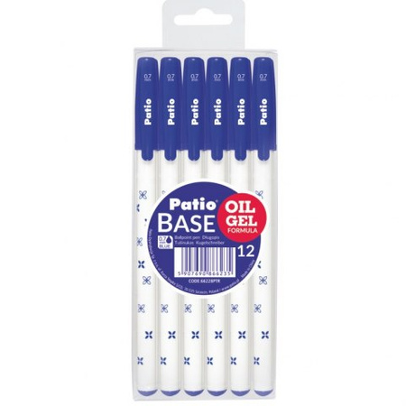 DŁUGOPIS BASE - OIL GEL NIEBIESKI