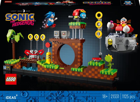 Klocki Lego Sonic The Hedgehog Strefa Zielonego Wzgórza 21331