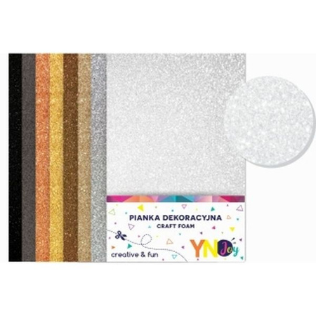 PIANKA 8SZT BROKAT GLAM NC-019