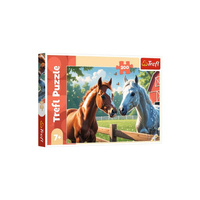 Puzzle 200 el. Konie na polanie