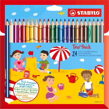 KREDKI TRIO GRUBE 24KOL