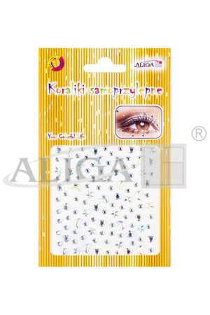 Dżety JET-9210 kryształki samoprzylepne, mix wzorów i kolorów, blist.